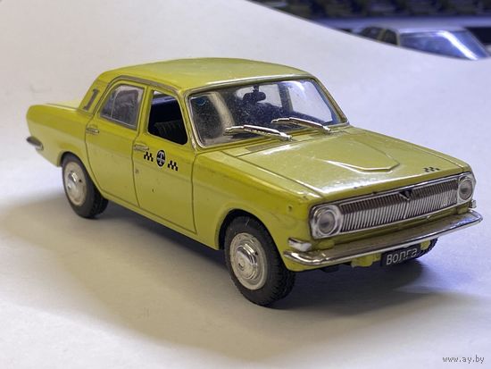 ГАЗ-24-01 "ВОЛГА" Такси. Автомобиль на службе 1/43