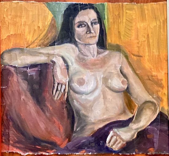 Картина. Холст, масло. 57х48 см