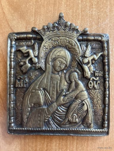 Икона 18-19 век,размер 8 на 10 см