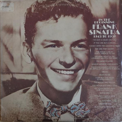 Frank Sinatra – In The Beginning 1943 To 1951, 2LP, USA 1972