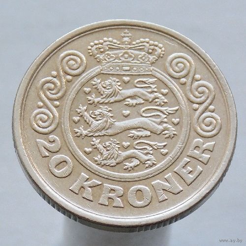 Дания 20 крон 1990
