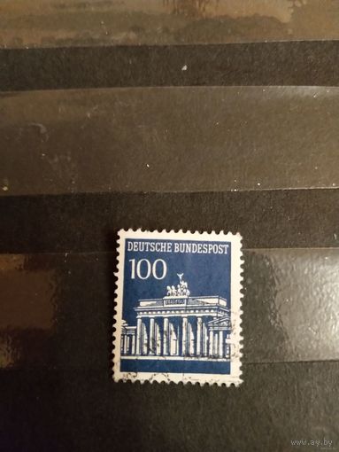 1966 Германия Мих 290 оценка 5,5 евро архитектура концовка серии (3-9)