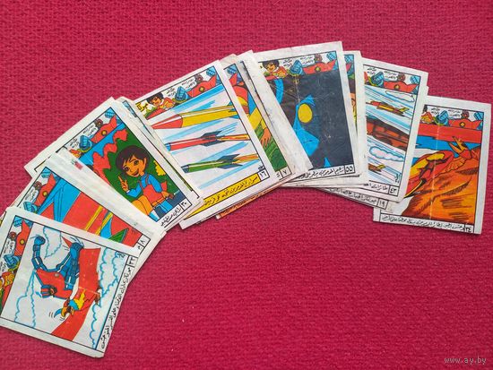 Вкладыши от жвачки Jonkar Джонкар 17 шт.