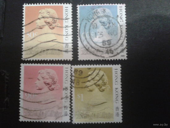 Китай 1987-8 Гонконг, колония Англии Королева Елизавета 2