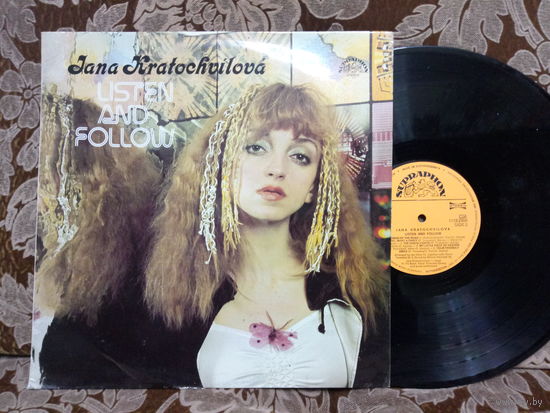 Виниловая пластинка JANA KRATOCHVILOVA. Listen and follow.