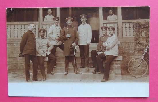 Фото "ПМВ", 1916 г., штабные офицеры