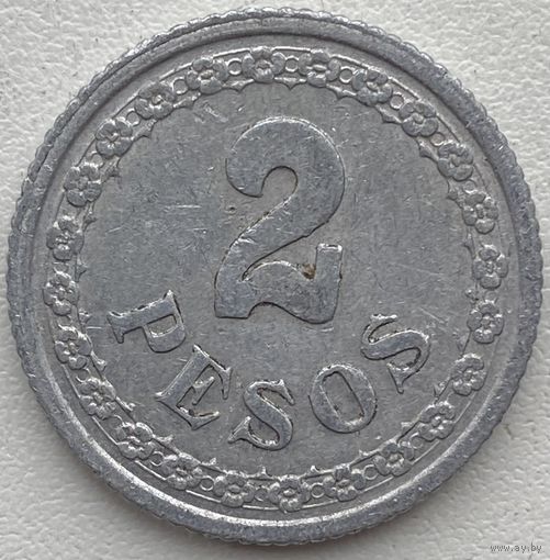 Парагвай 2 песо 1938 г.