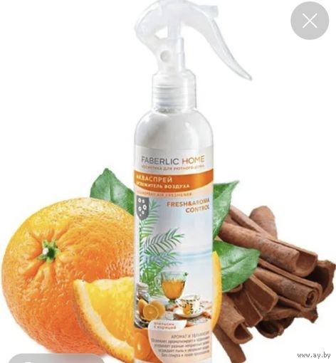 Акваспрей-освежитель воздуха Апельсин с корицей Faberlic Home
