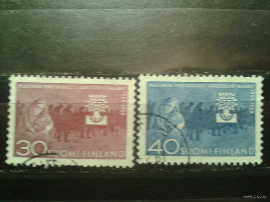 Финляндия 1960 Беженцы Полная серия