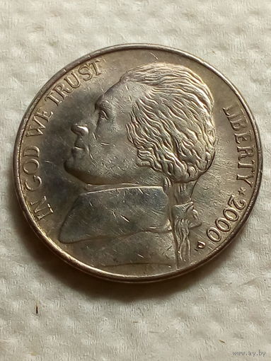 5 центов США 2000 год