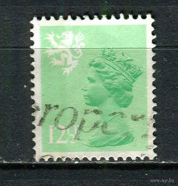 Шотландия (Великобритания) - 1982/1987 - Королева Елизавета II 12 1/2P - [Mi.36A] - 1 марка. Гашеная.  (Лот 41FL)-T25P13