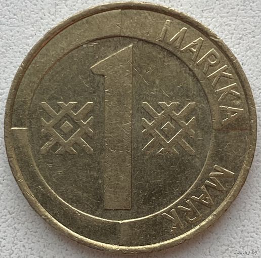 Финляндия 1 марка 1998 г.