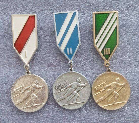 Лыжные гонки. 1.2.3.место