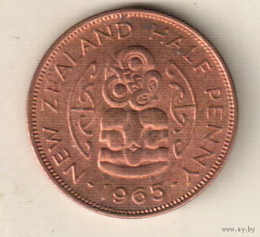 Новая Зеландия 1/2 пенни 1965