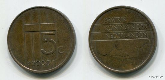 Нидерланды. 5 центов (2000)