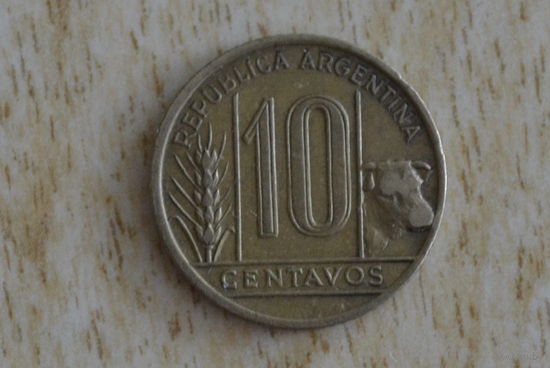Аргентина 10 сентаво 1944