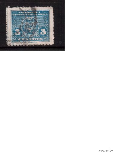 Колумбия-1924  (Мих.290А) ,  гаш.,  Стандарт,  Герб(2)