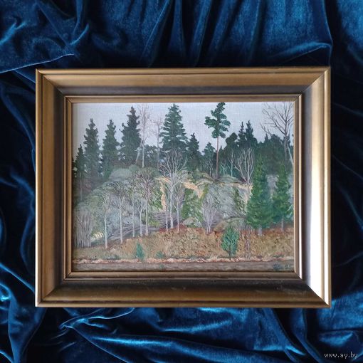 Картина,антиквариат 1925г,Швеция.