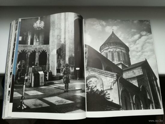 Советская Грузия, большой толстый альбом с фотографиями времен СССР