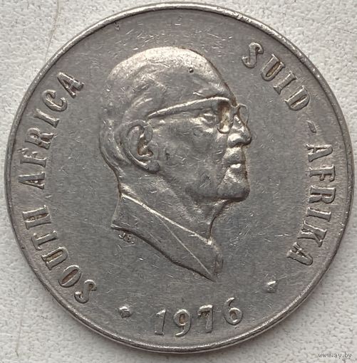 ЮАР 50 центов 1976 г. Окончание президентства Якобуса Йоханнеса Фуше