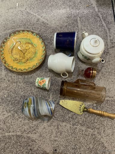 Посуда тарелка чайник чашка рюмка