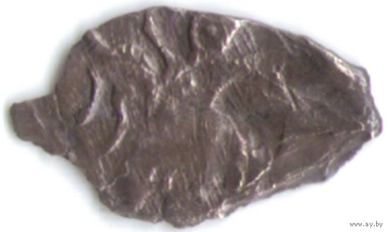 Денга 1505-1533 г. Василий III Иоаннович чеканка в Твери Всадник с саблей Государь _состояние VF