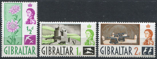 Гибралтар 1960 ** Часть серии 3 марки. Британские колонии