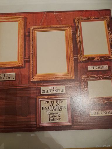 EMERSON, LAKE & PALMER  " PICTURES AT AN EXHIBITION"  LP GATEFOLD, JAPAN ATLANTIC P-10112A NM/NM