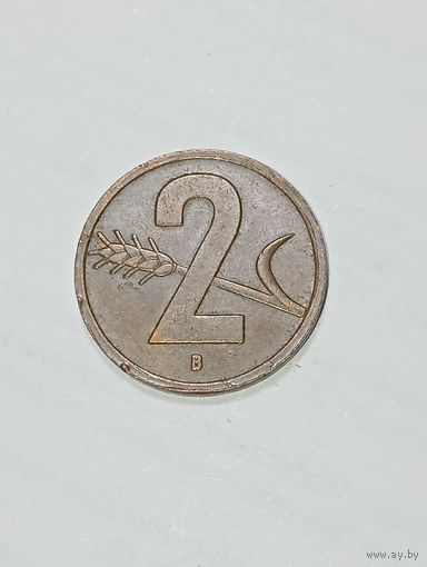 Швейцария 2 раппена 1951 года .