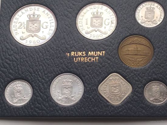 Нидерландские Антильские Острова (Антиллы). Годовой набор 1980 года.