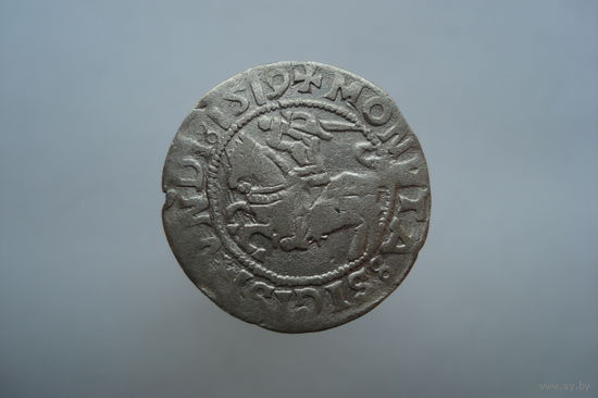 Полугрош 1519 года Литва Сигизмунд 1 Старый