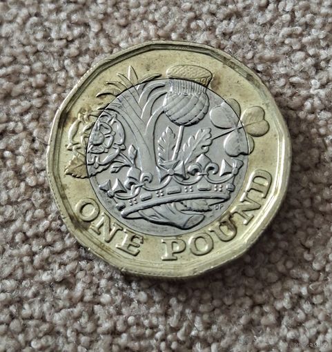 Великобритания 1 фунт, 2017