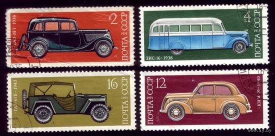 4 марки 1975 год Автомобили 2