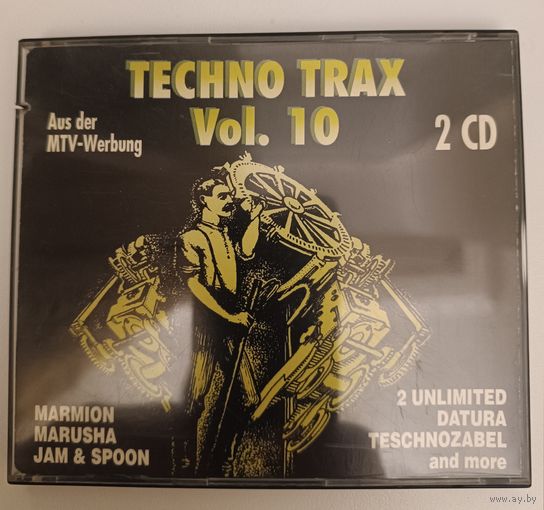 Audio CD Compilation Techno Trax vol.10 (1994 Germany) 2CD