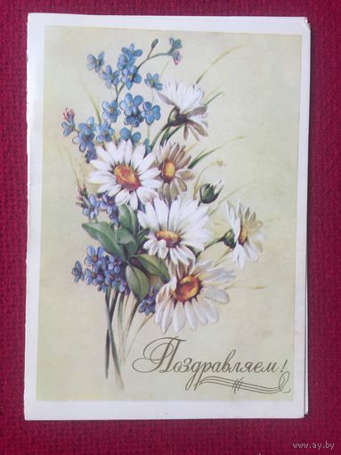 Поздравляем! Макаров 1986 г. Двойная. Чистая.