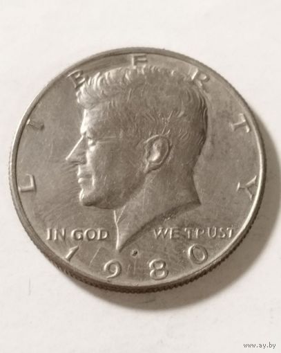 1/2 доллара (полдоллара) 1980 года Р США