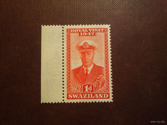 Британский  Свазиленд 1947 г.Король Георг VI./33а/