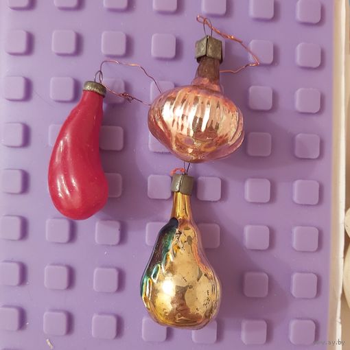 Ёлочные игрушки мини по 5 см