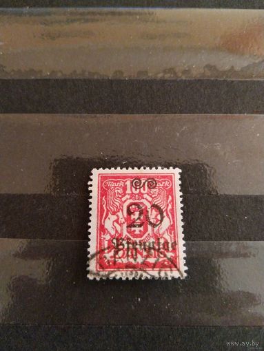 1923 Данциг мих183 герб надпечатка (1-12)