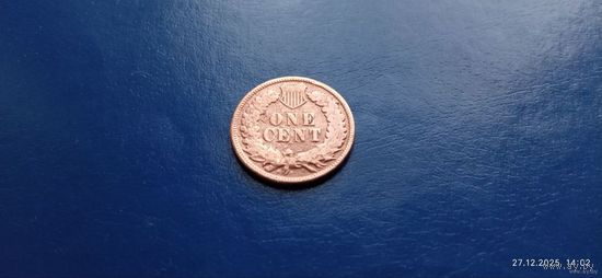 1 цент 1903 год США (Состояние на фото)