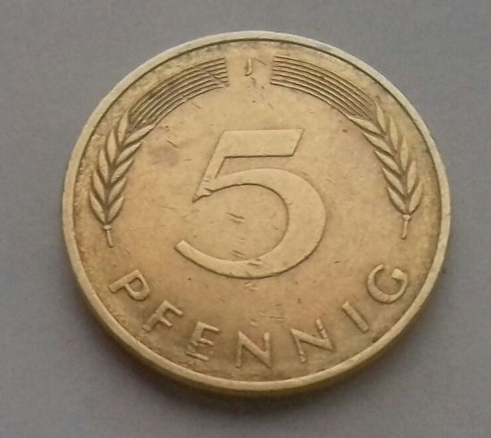 5 пфеннигов, Германия 1978 J