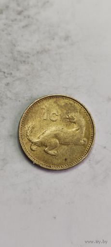 Мальта 1 цент 1995