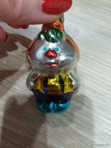 Елочные игрушки стекло, Чиполино