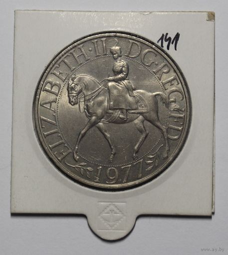 Великобритания, 1 крона, 25 пенсов, Cеребряный юбилей царствования Елизаветы II, 1977 год