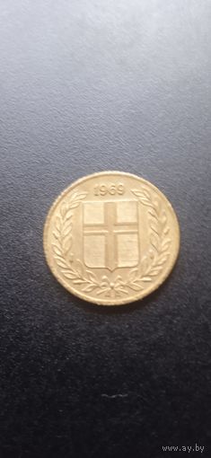Исландия 50 эйре 1969 г.