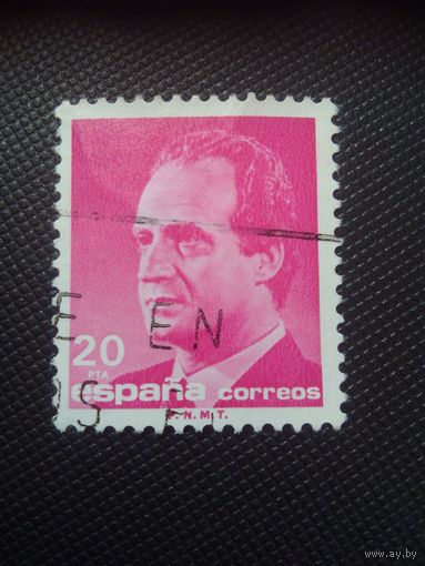 Испания. Хуан Карлос 1. 1987г. гашеная