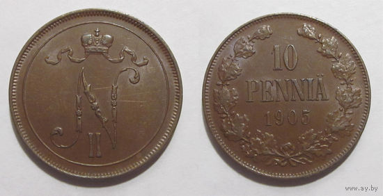 10 пенни 1905