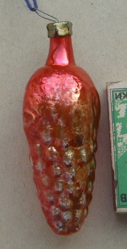 Ёлочная игрушка. Шишка. К-75.