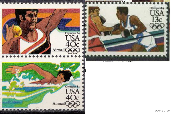 США олимпиада Лос Анжелес 1984 **
