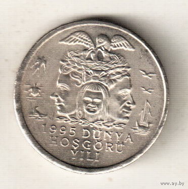 Турция 25000 лира 1995 Охрана окружающей среды